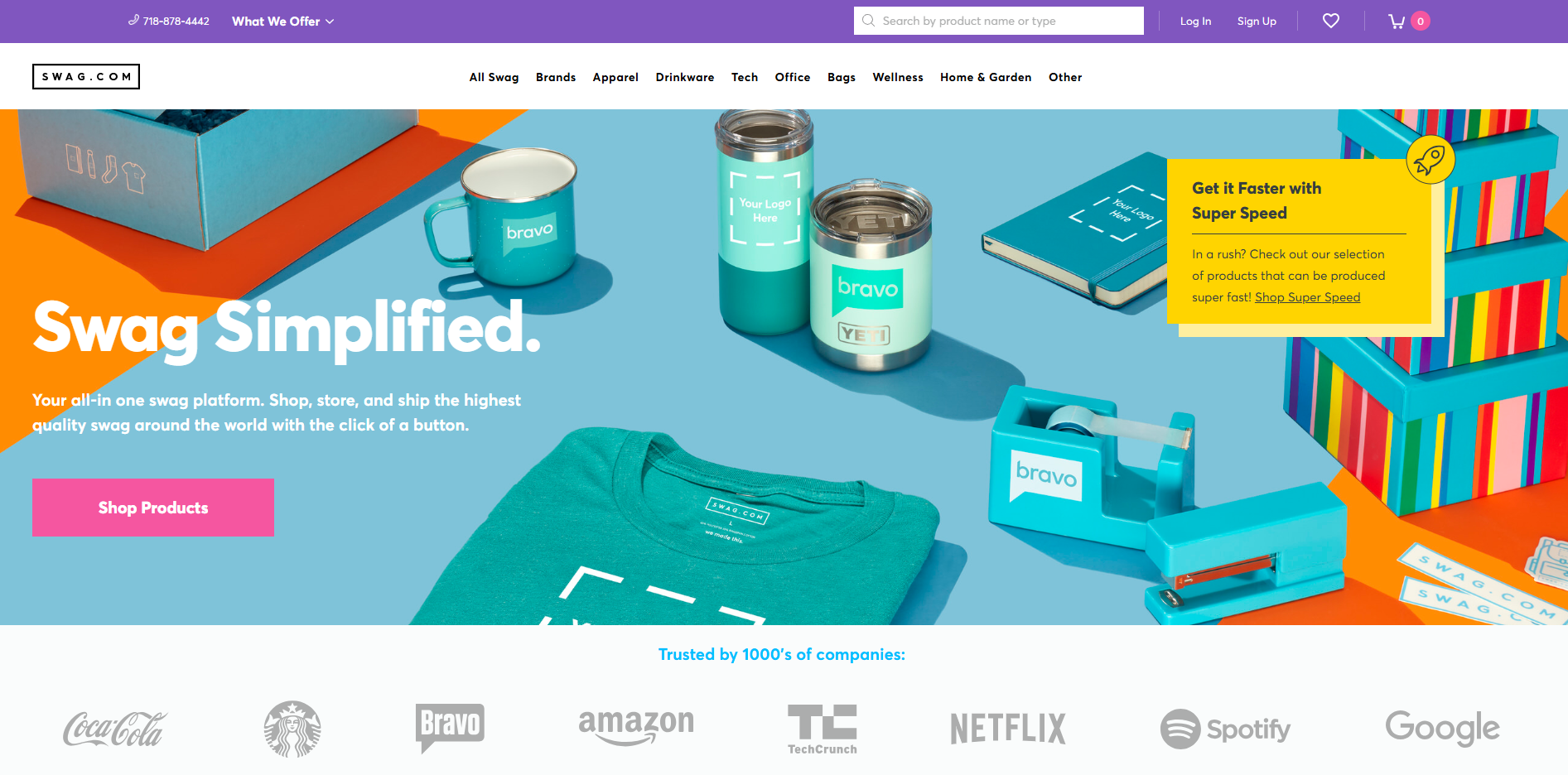 Modern e-commerce website showing product catalog with shopping cart and checkout interface on laptop
